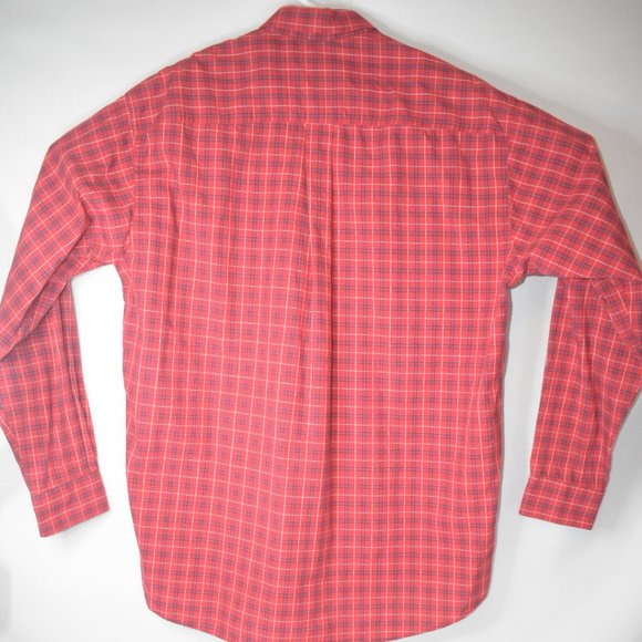 Cinch Button Up Red Western Shirt Size Large - Picture 5 of 5